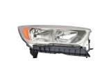 Far Ford Kuga, 02.2016-, fata, Dreapta, cu daytime running light; H15+H7+W5W; electric; transparent cu galben insert; cu motor, VALEO