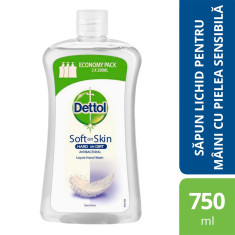 Rezerva sapun lichid Dettol Sensitive, 750 ml foto