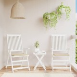 Gossi perne scaune de gradina 2 buc. bej 50x50x3 cm tesatura oxford