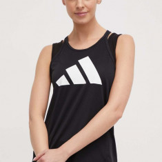 adidas Performance top pentru alergat Run It culoarea negru IN0118