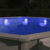 VidaXL Lampă LED plutitoare de piscină, cu telecomandă, multicolor
