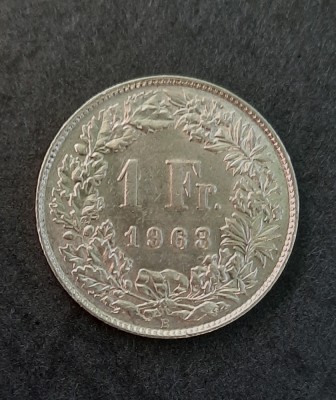 1 Franc 1963, Elvetia- UNC - B 2143 foto