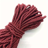Snur rasucit pentru activitati de lucru manual, rosu inchis, 3 mm x 3.5 m