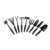 Set 9 Unelte de Gradina , pentru Plantare Prelucrare Sol si Ingrijire Plante, Material PVC si cardboard negru
