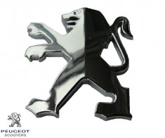 Sigla (emblema) &amp;bdquo;leu Peugeot&amp;rdquo; originala Peugeot Ludix - Speedfight &amp;ndash; Speedfight 2 2T 50-100cc foto