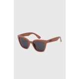 Vans ochelari de soare femei, culoarea maro, VN000HEDEHC1