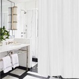 Perdea pentru cabina de dus, 180 x 200 cm, alb, Sepio