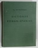 DICTIONAR ROMAN-SPANIOL de PROP. ION PROTOPOESCU, 1959
