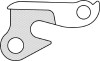Ureche Schimbător Bicicletă GH-018, Cod 525290140RM - Accesorii Ciclism