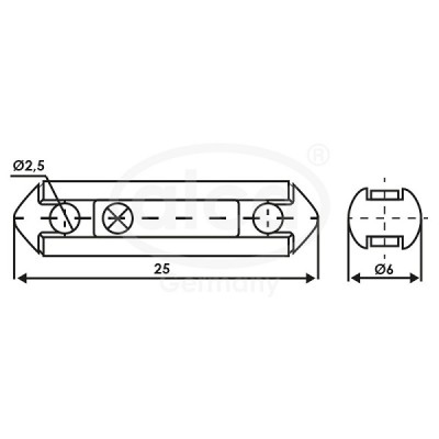 SIGURANTE FUZIBILE CILINDRICE 5A SET 100 BUC 8333 foto