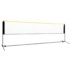 Plasa de badminton reglabila, 500x103x94-158 cm, metal GartenMobel Dekor foto