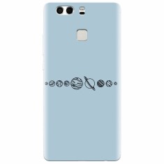 Husa silicon pentru Huawei P9 Plus, Planets