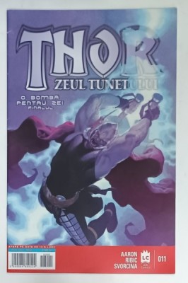 THOR , ZEUL TUNETULUI , O BOMBA PENTRU ZEI , FINALUL , BENZI DESENATE CU TEXT IN LIMBA ROMANA , 2016 foto