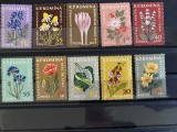ROMANIA 1959 LP 485 PLANTE MEDICINALE, serie MNH, Nestampilat
