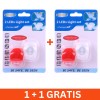 Set 2 Lumini LED Bicicleta, Rosu si Alb, Silicon, Vizibilitate Sporita, Montare Usoara, Accesorii Ciclism, 1+1 GRATIS