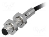 Senzor inductiv OMRON M8 NPN NC 0-2mm 10-30V IP67 cablu 2m