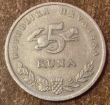 C50 - Moneda foarte veche - Croatia - 5 kuna - 2000