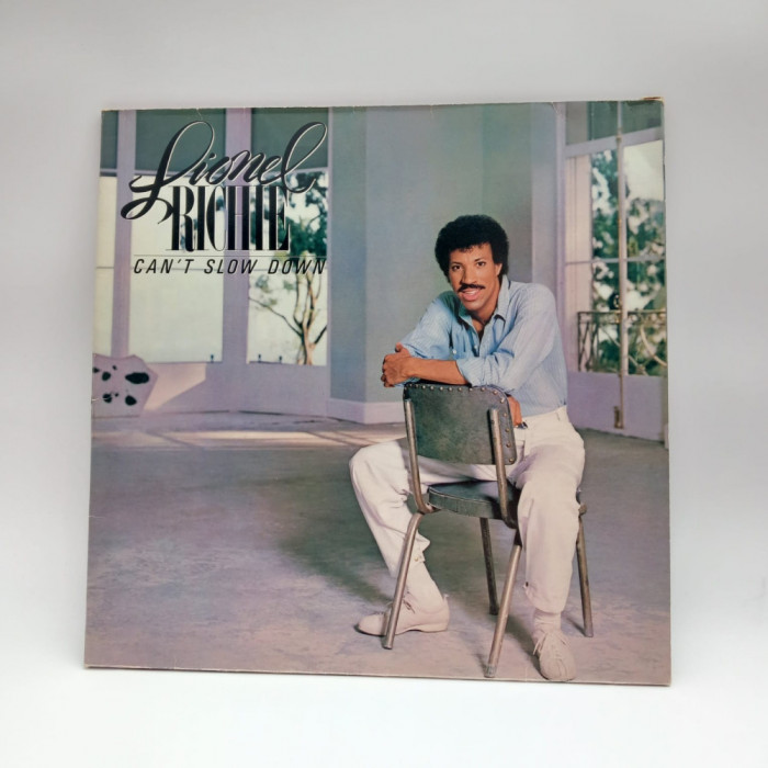 lp Lionel Richie &lrm;&ndash; Can&#039;t Slow Down 1983 CG+ / VG+ vinyl Motown Germania