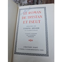 Le roman de Tristan et Iseut - Joseph B&eacute;dier, editie bibliofila
