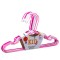 Set umerase metalice, Zola&reg;, 10 bucati, alb/roc/fuchsia