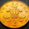 Moneda 2 PENCE - ANGLIA, anul 2000 * cod 3269