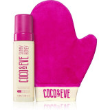 Coco &amp; Eve Sunny Honey Ultimate Glow Kit spumă auto-bronzantă cu mănușă aplicatoare Medium 200 ml