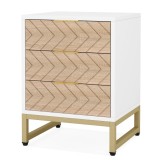 NOPTIERA COMFIO 45 x 40 x 60 CM MDF+METAL