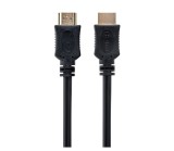 CABLU video SPACER, HDMI (T) la HDMI (T), 1m, conectori auriti, rezolutie maxima 4K (3840 x 2160) la 60 Hz, negru, &quot;SPC-HDMI4L-1M&quot; (timbru verde 0.18