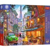PUZZLE TREFL 500 PREMIUM PLUS TEA TIME CAMPIONATUL EUROPEAN CAFENEA DIN PARIS