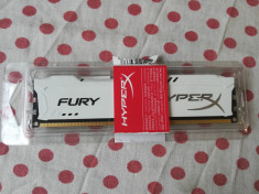 Memorie Kingston Ram HyperX Fury White 4 GB (1 X 4 GB) 1333Mhz. foto