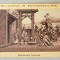 CEI TREI MAGI IN FATA PRUNCULUI IISUS , LITOGRAFIE , FORMAT CARTE POSTALA , CCA. 1900