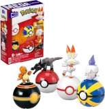 POKEMON MEGA SET 4 BILE ECHIPA DE FOC SuperHeroes ToysZone, Mattel