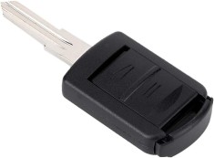 Carcasa cheie auto Techstar cu 2 butoane si lama cu canelura stanga &ndash; compatibila Opel Corsa C, Combo, Meriva A, Tigra
