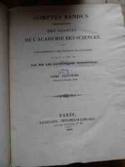 Comptes Rendus Hebdomadaires Des Seances De Lacademie Des Sci - Tome Neuvieme ,527946 foto