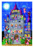 Puzzle de podea - Castelul Zanelor +3 Ani, 48 piese