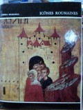 ICONES ROUMAINES-CORINA NICOLESCU, BUC.1971 * PREZINTA PAGINI LIPITE CU SCOTCH