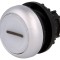 Comutator Apăsare 22mm Alb IP67