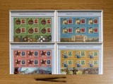 Muzeul Militar National &rdquo;Regele Ferdinand I&rdquo;, 100 de ani, ZMPR, minicola de 6 timbre si 3 tabsuri 2023 LP 2425c