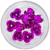 Decorațiuni ceramice pentru unghii, 10 buc &ndash; ciclamen, INGINAILS