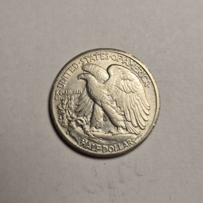 Half Dollar 1945 Frumos foto