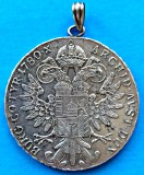 AUSTRIA THALER MARIA THEREZA 1780 SF CU AGATATOARE ARGINT CALITATE AUNC