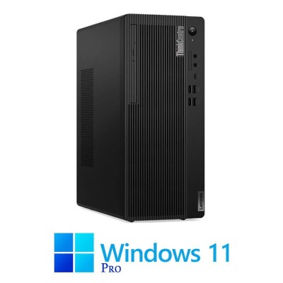 Calculator Lenovo M90t MT, Hexa Core i5-10400, 16GB DDR4, 256GB SSD, Win 11 Pro foto