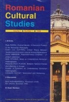 Romanian Cultural Studies, Volume 1, Number 1, 1999 foto