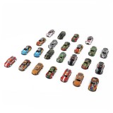 Set Mașinuțe Pull Back, 1:43, 24 Bucăți, Multicolor, Plastic, Oem