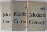 A MODERN COMEDY by JOHN GALSWORTHY , VOLUMELE I - III , 1976
