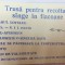 eticheta Trusa pentru recoltat singe in flacoane, 1987, Intrep. de medicamente