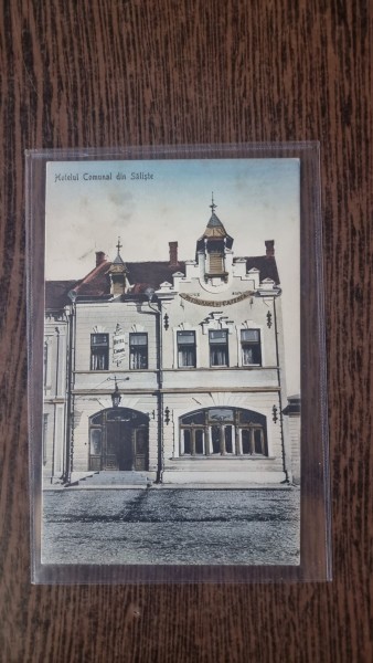 Carte Postala - Saliste. Hotelul Comunal