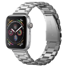 Spigen - Modern Fit - Apple Watch 1/2/3/4/5/6/7/8/9/10/SE/SE 2/Ultra/Ultra 2 (42/44/45/46/49mm) - Silver foto