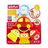 Cumpara ieftin Zornaitoare Winfun - Masinuta cu 3 chei
