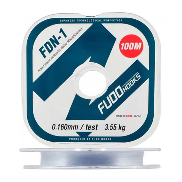 Fir monofilament FUDO Hooks FDN-1 / 0.10mm / 100m